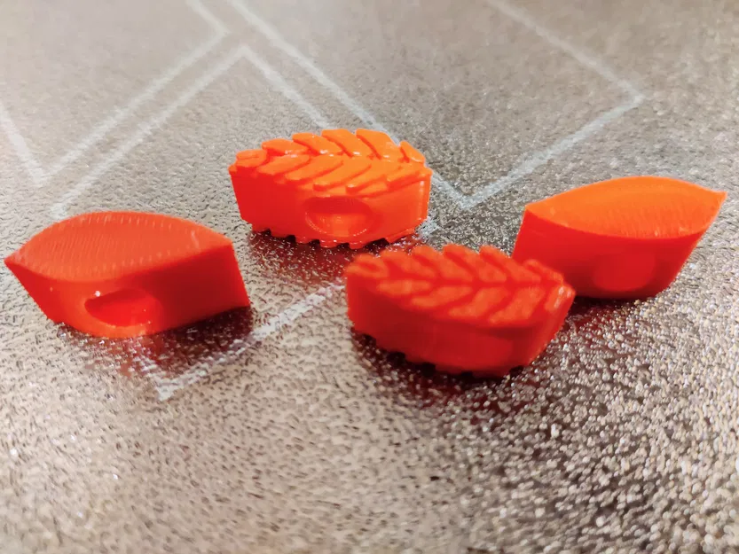 Hạt đính trang trí hình lá (Leaf bead) in 3D cực xinh - Image 1