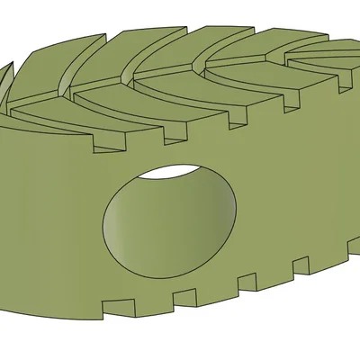 Hạt đính trang trí hình lá (Leaf bead) in 3D cực xinh