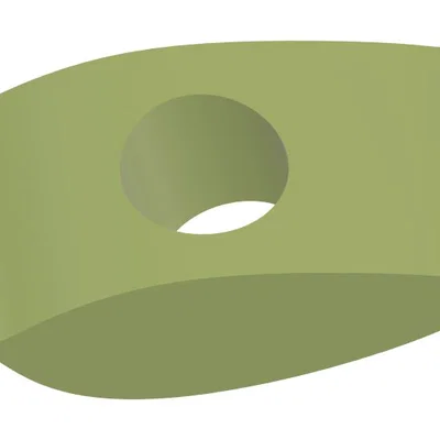 Hạt đính trang trí hình lá (Leaf bead) in 3D cực xinh