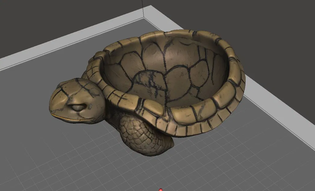 Khay Đựng Đồ Hình Rùa Dễ Thương (Turtle Tray) - Mô Hình In 3D Độc Đáo - Image 3
