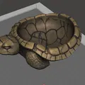 Khay Đựng Đồ Hình Rùa Dễ Thương (Turtle Tray) - Mô Hình In 3D Độc Đáo - Thumbnail 3