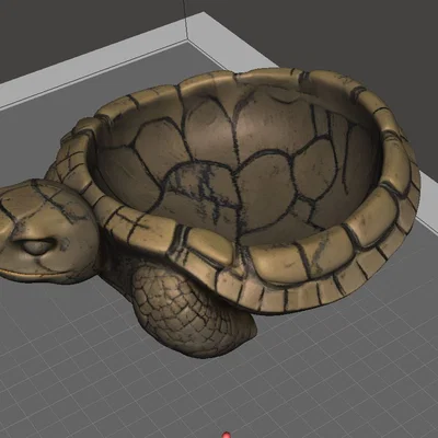 Khay Đựng Đồ Hình Rùa Dễ Thương (Turtle Tray) - Mô Hình In 3D Độc Đáo