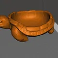 Khay Đựng Đồ Hình Rùa Dễ Thương (Turtle Tray) - Mô Hình In 3D Độc Đáo - Thumbnail 4
