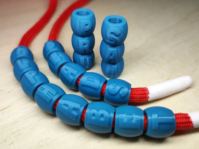 Hạt Chữ Cái Alphabet · 26+ Ký Tự · Dễ In - Image 1