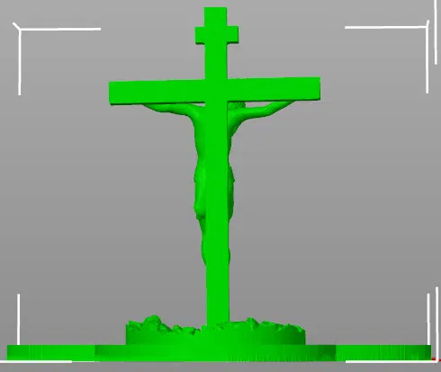 Mô hình Chúa Jesus chịu đóng đinh kèm đế cắm nến (3D Print) - Image 2