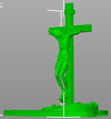 Mô hình Chúa Jesus chịu đóng đinh kèm đế cắm nến (3D Print) - Image 4