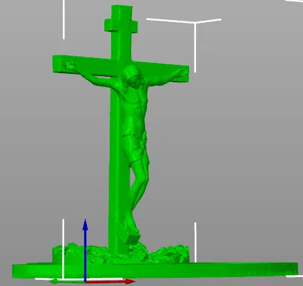 Mô hình Chúa Jesus chịu đóng đinh kèm đế cắm nến (3D Print) - Image 5