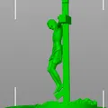 Mô hình Chúa Jesus chịu đóng đinh kèm đế cắm nến (3D Print) - Thumbnail 6