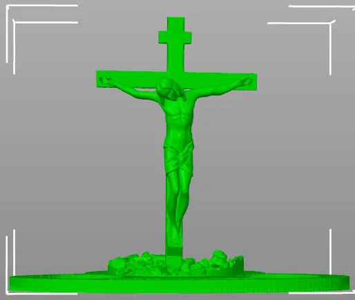 Mô hình Chúa Jesus chịu đóng đinh kèm đế cắm nến (3D Print) - Image 8
