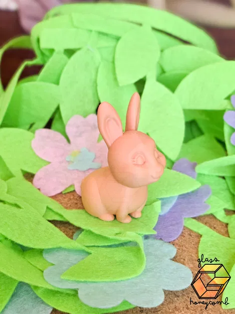 Mô hình Thỏ con dễ thương - Chú thỏ nhỏ ngọt ngào cho Lễ Phục sinh - Image 3
