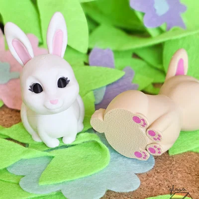 Mô hình Thỏ con dễ thương - Chú thỏ nhỏ ngọt ngào cho Lễ Phục sinh