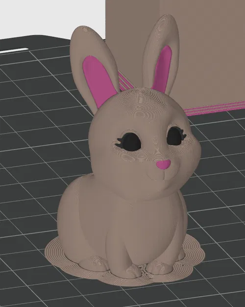 Mô hình Thỏ con dễ thương - Chú thỏ nhỏ ngọt ngào cho Lễ Phục sinh - Image 8