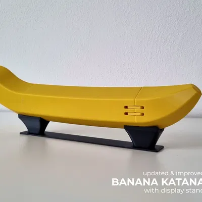 Banana Katana Remix kèm Chân đế Trưng bày