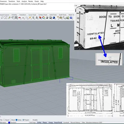 OIT – Container loại LMS-BR&BM (Tỉ lệ 1:148)