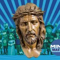 Mô hình tượng đầu Chúa Jesus 3D nghệ thuật sắc nét - Thumbnail 1
