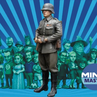 Mô hình người lính Đức (German Soldier) in 3D chi tiết ấn tượng