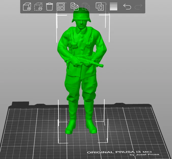 Mô hình người lính Đức (German Soldier) in 3D chi tiết ấn tượng - Image 2