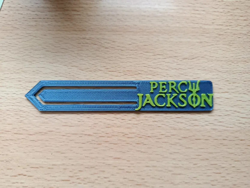 Mẫu kẹp sách Percy Jackson in 3D - Phụ kiện độc đáo cho tín đồ đọc sách - Image 1