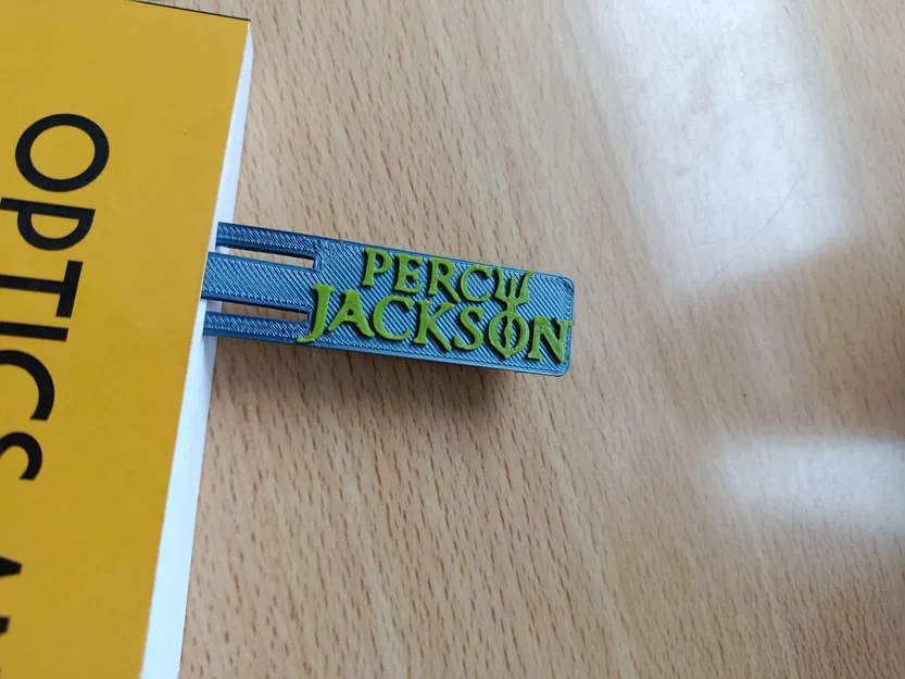 Mẫu kẹp sách Percy Jackson in 3D - Phụ kiện độc đáo cho tín đồ đọc sách - Image 2