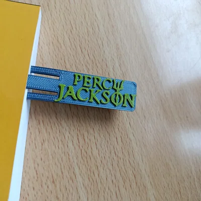 Mẫu kẹp sách Percy Jackson in 3D - Phụ kiện độc đáo cho tín đồ đọc sách