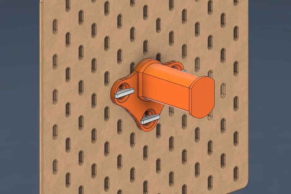 Giá treo cuộn nhựa Filament cho bảng IKEA SKADIS tiện lợi - Image 2