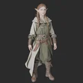 Mô hình Elf phong cách Chúa tể những chiếc nhẫn - Thumbnail 2
