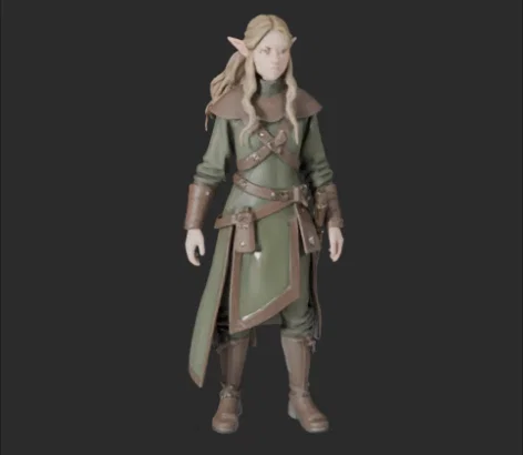 Mô hình Elf phong cách Chúa tể những chiếc nhẫn - Image 3