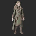 Mô hình Elf phong cách Chúa tể những chiếc nhẫn - Thumbnail 3