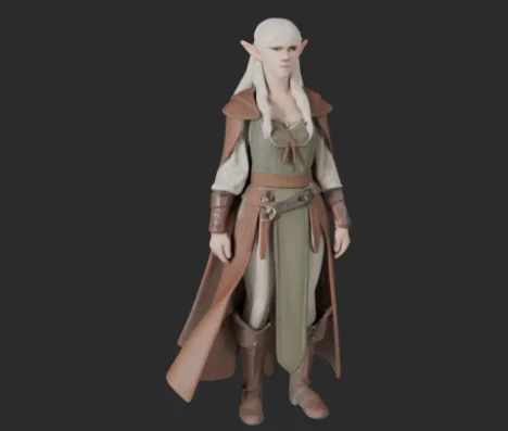 Mô hình Elf phong cách Chúa tể những chiếc nhẫn - Image 4