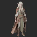 Mô hình Elf phong cách Chúa tể những chiếc nhẫn - Thumbnail 4