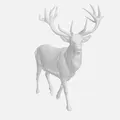Mô hình chú hươu 3D tinh xảo (Deer Deer) cho bàn làm việc - Thumbnail 1