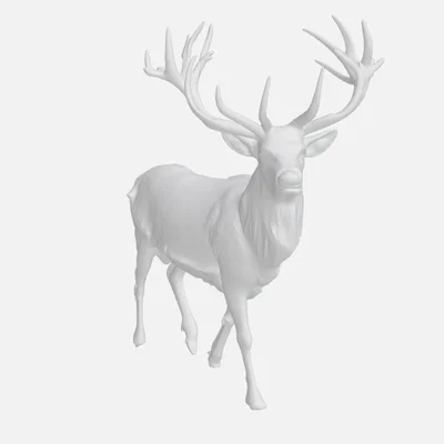 Mô hình chú hươu 3D tinh xảo (Deer Deer) cho bàn làm việc