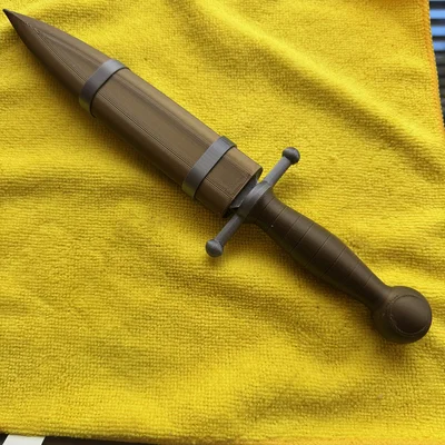 Mô hình dao găm Analace và bao kiếm