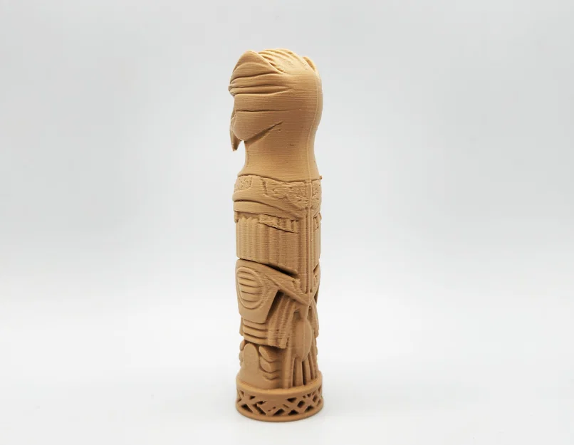 Mô hình cột Totem chim ưng Falcon Totem Pole - Đồ trang trí in 3D - Image 3