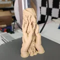Mô hình cột Totem chim ưng Falcon Totem Pole - Đồ trang trí in 3D - Thumbnail 9