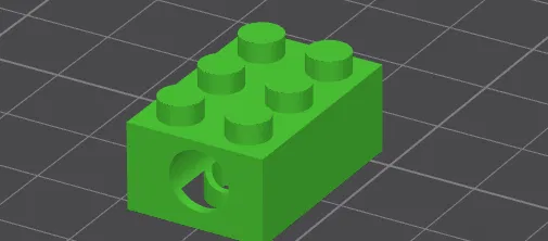 Hạt phụ kiện trang trí phong cách LEGO tự in 3D độc đáo - Image 1