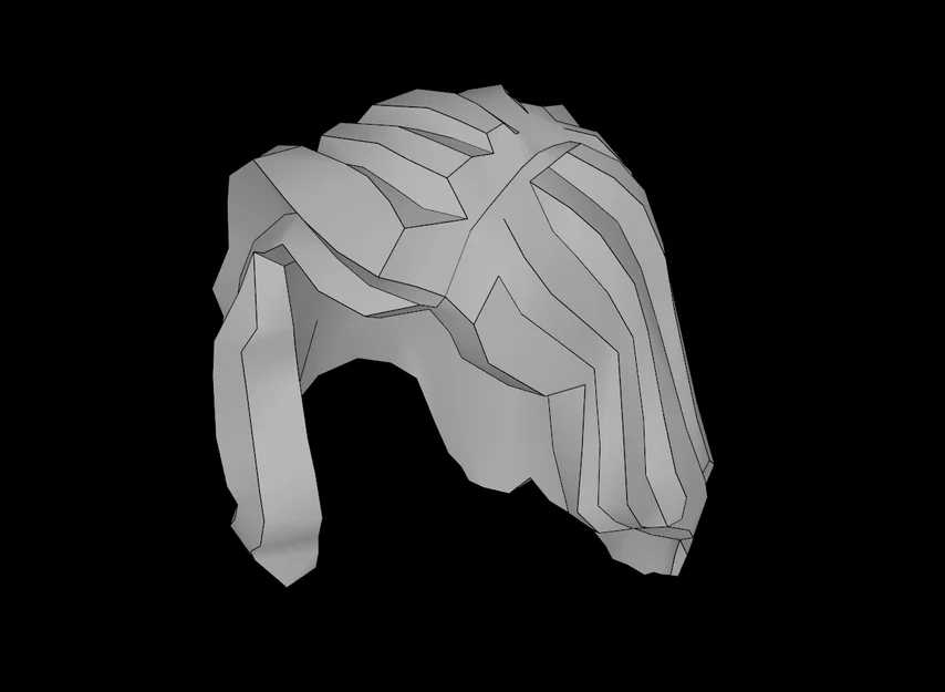 Mẫu tóc dài cho Minifig tương thích Lego in 3D - Image 1