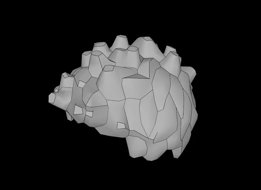 Mô hình tóc gai nhọn 3D tương thích minifig Lego cực đẹp - Image 1