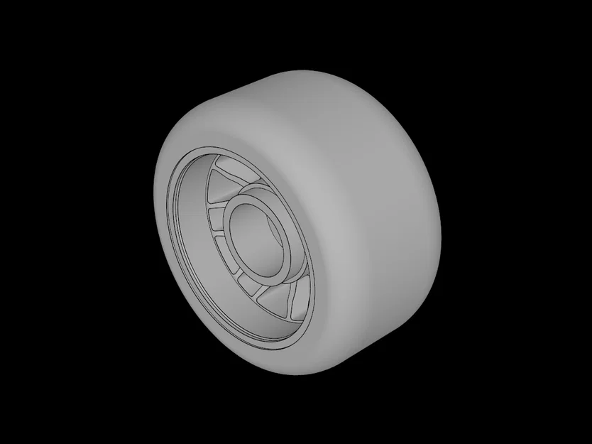 Bánh xe 13.4 x 24 tương thích hệ thống Lego siêu chuẩn - Image 1