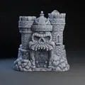 Chậu cây trang trí Castle Greyskull mô hình Masters of the Universe - Thumbnail 1