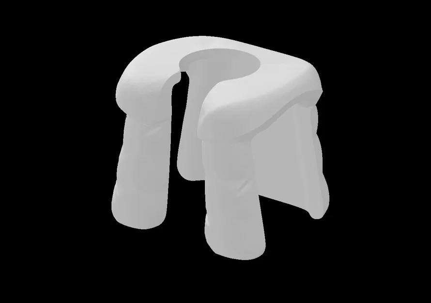 Mô hình áo phao (Puffer Vest) cho nhân vật Lego in 3D - Image 1