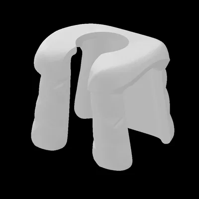 Mô hình áo phao (Puffer Vest) cho nhân vật Lego in 3D