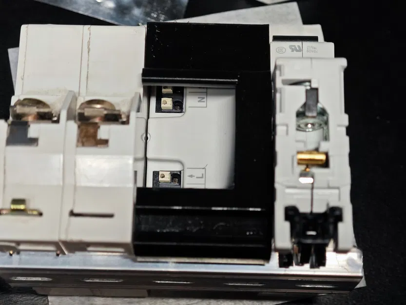 DIN-Rail Adapter cho bộ điều khiển âm tường Homematic IP (HMIP-FSM/FROLL/FBL...) - Image 2