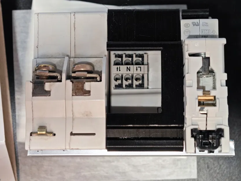 DIN-Rail Adapter cho bộ điều khiển âm tường Homematic IP (HMIP-FSM/FROLL/FBL...) - Image 3