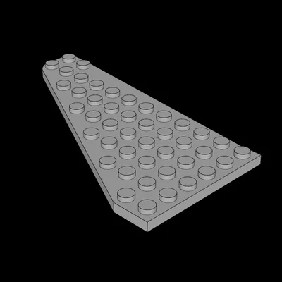 Mô hình cánh máy bay tương thích Lego 7x12 in 3D độc đáo