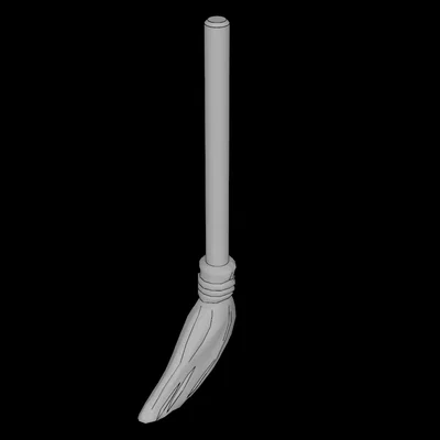 Mô hình 3D chổi quét nhà tương thích minifig LEGO