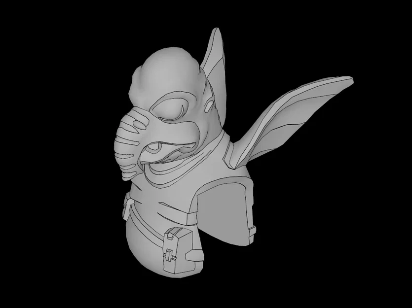 Mô hình đầu nhân vật Toydarian tương thích với Lego - Image 1