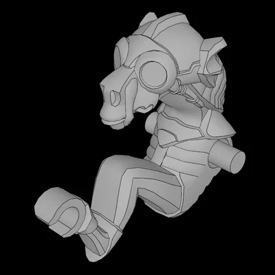 Mô hình thân nhân vật Sebulba tương thích hệ thống LEGO