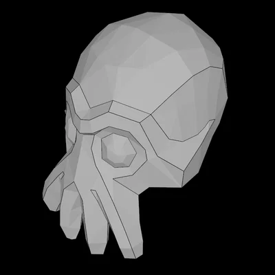 Đầu nhân vật Alien 3D tương thích với Lego cực độc lạ