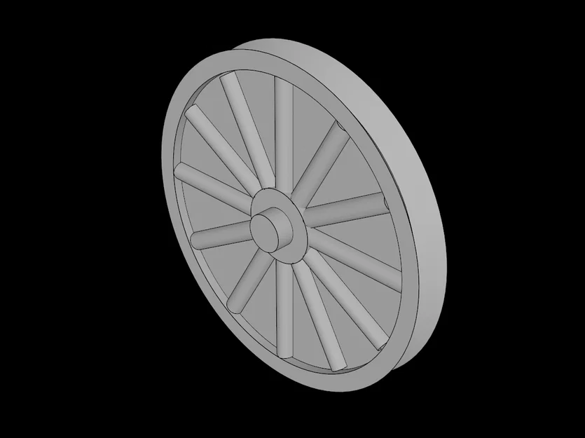 Bánh xe đạp mô hình tương thích Lego (4720.dat) - Image 1